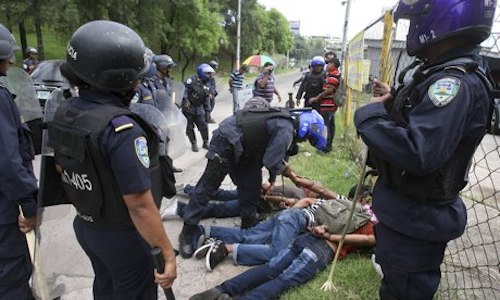 Honduras: peasant protests