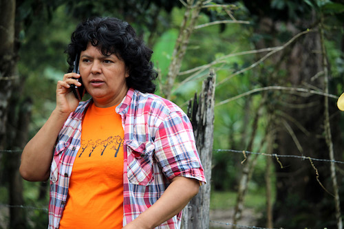 Berta Caceres 2015 Goldman Environmental Award Recipient