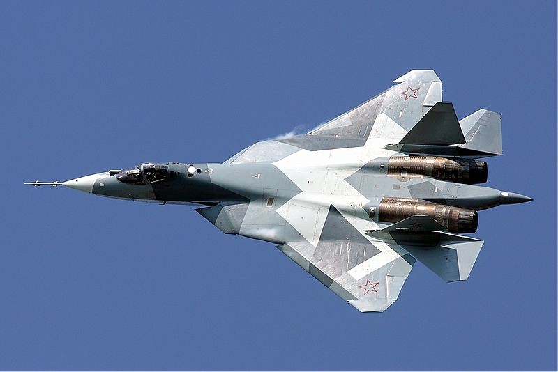 PAK FA T-50 prototype. Image by Maxim Maksimov.